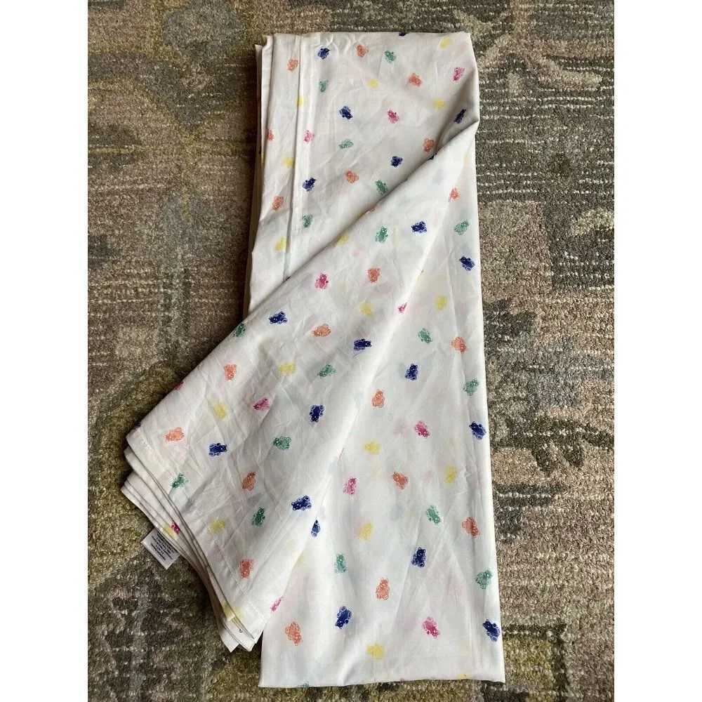 Pottery Barn Teen Teddy Bear Bed Flat Top Sheet